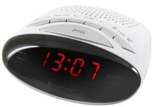 SOUNDMASTER UR101WE PLL FM CLOCK RADIO WHITE