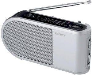 SONY ICF-304 COMPACT 2-BAND PORTABLE RADIO