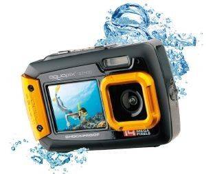 EASYPIX AQUAPIX W1400 ACTIVE UNDERWATER CAMERA ORANGE