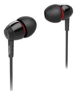 PHILIPS SHE7000 IN-EAR HEADPHONES BLACK