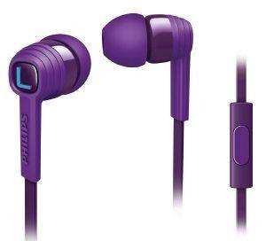 PHILIPS SHE7055PP/00 CITISCAPE IN-EAR HEADPHONES PURPLE