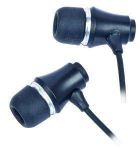 GEMBIRD MP3-EP01B MP3 STEREO EARPHONES GOLD-PLATED 3.5MM JACK METAL BLACK