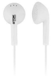 TDK EB5 IN-EAR HEADPHONES WHITE TDK EB5 IN-EAR HEADPHONES WHITE