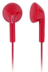 TDK EB5 IN-EAR HEADPHONES RED TDK EB5 IN-EAR HEADPHONES RED