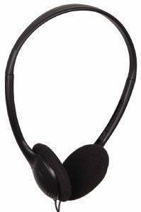 GEMBIRD MHP-123 STEREO HEADPHONES WITH VOLUME CONTROL BLACK