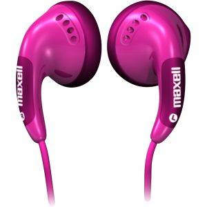 MAXELL BUDZ HEADPHONES PINK MAXELL BUDZ HEADPHONES PINK