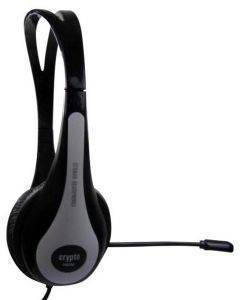 CRYPTO HS200 BLACK/WHITE HEADSET