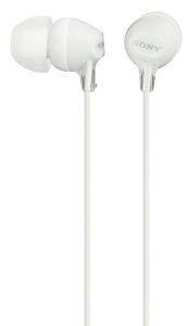 SONY MDR-EX15LP IN-EAR HEADSET WHITE