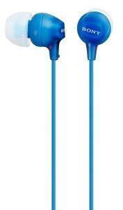 SONY SONY MDR-EX15LPLI LIGHTWEIGHT IN-EAR HEADPHONES BLUE