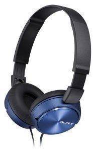 SONY MDR-ZX310L LIGHTWEIGHT FOLDING HEADBAND TYPE HEADPHONES BLUE