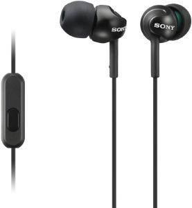 SONY MDR-EX110AP IN-EAR HEADPHONES BLACK SONY MDR-EX110AP IN-EAR HEADPHONES BLACK