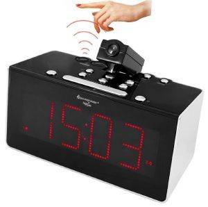 SOUNDMASTER FUR6005 RADIO CONTROLLED CLOCK RADIO WITH PROJECTION & IR-SENSOR