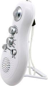 SOUNDMASTER BR40WS WATERSPLASHPROOF BATHROOM RADIO WHITE SOUNDMASTER BR40WS WATERSPLASHPROOF BATHROOM RADIO WHITE