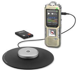 PHILIPS DVT8000 4GB VOICE TRACER MEETING RECORDER CHAMPAGNE/SILVER SHADOW
