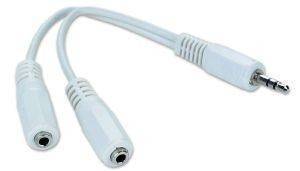 CABLEXPERT CCA-415W 3.5MM AUDIO SPLITTER CABLE 10CM