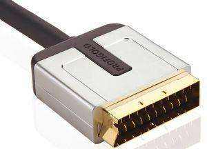 BANDRIDGE PROFIGOLD PROV 7101 SCART CABLE M/M 1M