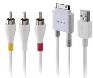 BELKIN F8Z361EA06 AV CABLE WITH DOCK CONNECTOR BELKIN F8Z361EA06 AV CABLE WITH DOCK CONNECTOR