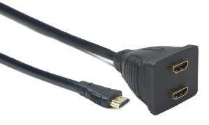 CABLEXPERT DSP-2PH4-002 PASSIVE HDMI DUAL PORT CABLE CABLEXPERT DSP-2PH4-002 PASSIVE HDMI DUAL PORT CABLE