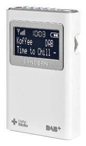 SANGEAN DPR-39 DAB+/FM-RDS HAND-HELD RECEIVER WHITE