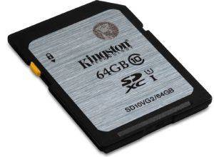 KINGSTON SD10VG2/64GB 64GB SDHC CLASS 10 UHS-I