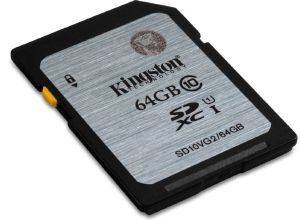 KINGSTON SD10VG2/64GB 64GB SDHC CLASS 10 UHS-I KINGSTON SD10VG2/64GB 64GB SDHC CLASS 10 UHS-I