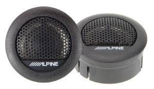 ALPINE SXE-1006TW 280W/45W RMS DOME TWEETER