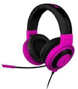 RAZER KRAKEN PRO NEON ANALOG GAMING HEADSET PURPLE