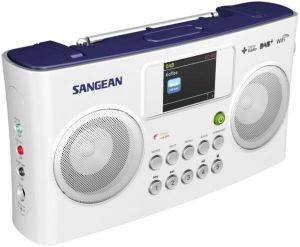 SANGEAN WFR-29C INTERNET RADIO / DAB+ / FM-RDS / USB NETWORK MUSIC PLAYER DIGITAL RECEIVER WHITE