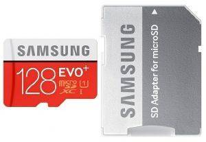 SAMSUNG MB-MC128DA/EU EVO PLUS 128GB MICRO SDXC CLASS 10 + ADAPTER SAMSUNG MB-MC128DA/EU EVO PLUS 128GB MICRO SDXC CLASS 10 + ADAPTER