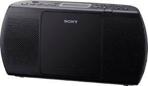 SONY ZS-PE40CPB CD BOOMBOX BLACK SONY ZS-PE40CPB CD BOOMBOX BLACK