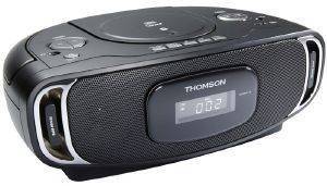 THOMSON THOMSON RCD400BT PORTABLE CD/MP3 RADIO PLAYER WITH BLUETOOTH BLACK