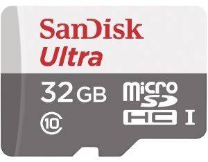 SANDISK SDSQUNB-032G-GN3MN ULTRA MICRO SDHC 32GB UHS-I CLASS 10 SANDISK SDSQUNB-032G-GN3MN ULTRA MICRO SDHC 32GB UHS-I CLASS 10