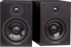 CAMBRIDGE AUDIO SX-50 PREMIUM BOOKSHELF SPEAKERS BLACK