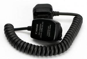 CANON OC-E3 OFF-CAMERA SHOE CORD CANON OC-E3 OFF-CAMERA SHOE CORD
