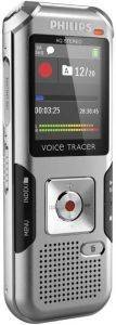 PHILIPS DVT4000 4GB VOICE TRACER DIGITAL RECORDER SILVER SHADOW/CHROME