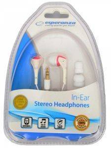 ESPERANZA EH127 IN-EAR STEREO EARPHONES ESPERANZA EH127 IN-EAR STEREO EARPHONES