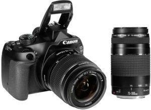 CANON EOS 1300D KIT + 18-55MM + 75-300MM III CANON EOS 1300D KIT + 18-55MM + 75-300MM III