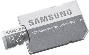 SAMSUNG MB-MG32EA/EU 32GB MICRO SDHC PRO CLASS 10 + ADAPTER