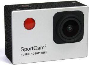 REEKIN SPORTCAM2 FULLHD 1080P WIFI ACTION CAMCORDER SILVER