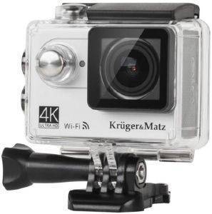 KRUGER&MATZ KM0197 ACTION CAMERA 4K WIFI SILVER KRUGER&MATZ KM0197 ACTION CAMERA 4K WIFI SILVER