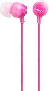 SONY MDR-EX15LP IN-EAR EARPHONES PINK SONY MDR-EX15LP IN-EAR EARPHONES PINK