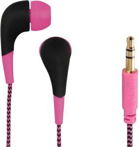 HAMA 93066 NEON IN-EAR STEREO EARPHONES PINK HAMA 93066 NEON IN-EAR STEREO EARPHONES PINK