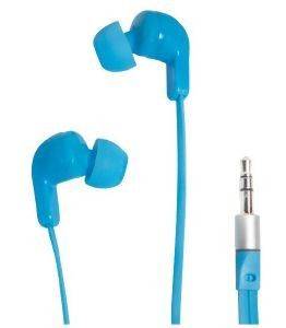LOGILINK HS0039 IN-EAR STEREO EARPHONE 3.5MM WITH 2 SETS EAR BUDS BLUE