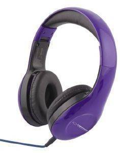 ESPERANZA EH138V STEREO AUDIO HEADPHONES SOUL VIOLET