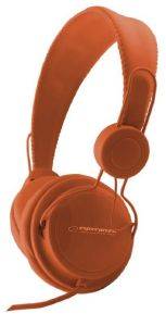 ESPERANZA EH148O STEREO AUDIO HEADPHONES SENSATION ORANGE