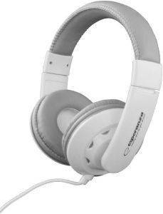 ESPERANZA EH144W STEREO AUDIO HEADPHONES CORAL WHITE