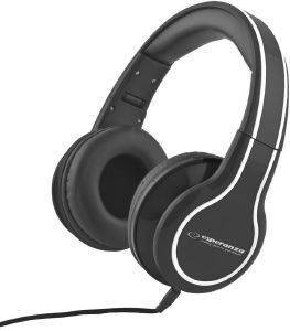 ESPERANZA EH136K STEREO AUDIO HEADPHONES BLUES BLACK ESPERANZA EH136K STEREO AUDIO HEADPHONES BLUES BLACK