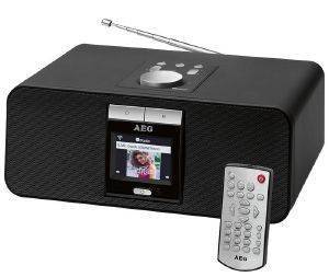 AEG IR 4468 BT INTERNET STEREO RADIO BLACK AEG IR 4468 BT INTERNET STEREO RADIO BLACK