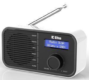 ELTRA RADIO OLGA DAB+ BLACK / SILVER ELTRA RADIO OLGA DAB+ BLACK / SILVER