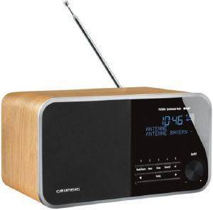 GRUNDIG DTR 3000 DAB+ DIGITAL TABLE RADIO BEIGE OAK